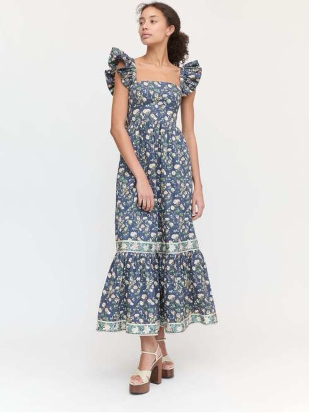 Hill House Home Pippa Dress bluebonnet print